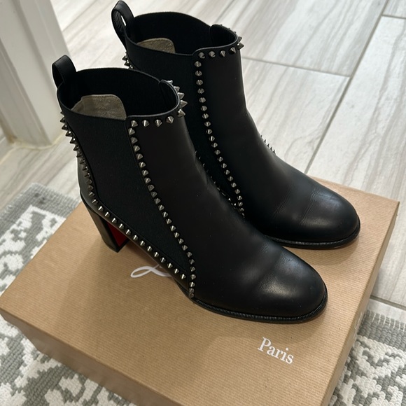 Christian Louboutin Shoes - Christian Louboution Spiked Womens Low Boots